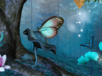 Farfalle e libellule
