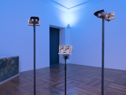 Artisti vari, Soglie del controllo, veduta della mostra. Per gentile concessione della Galleria Simóndi