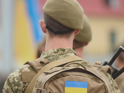 Soldado del Ejército de Ucrania en la Guerra contra Rusia