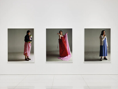 Park Youngsook, Look, that woman sings and dances, exhibition view. Courtesy of Arario Gallery