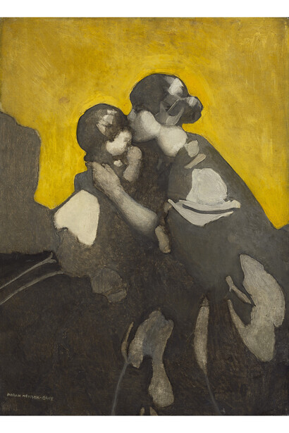 Norah Neilson Gray (1882-1931), Mother and Child, 1920s, Oil on canvas, 77.5 x 57 cm, Scottish National Gallery of Modern Art, Edinburgh: Purchased with funds from the Cecil and Mary Gibson Bequest 2015 
