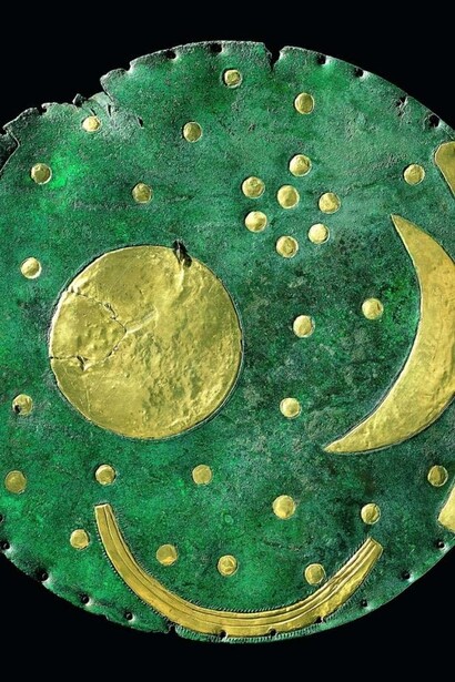 The Nebra Sky Disk. Courtesy of Salzburg Museum