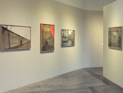 Paolo Ventura and Robert Doisneau, A human pace, exhibition view. Courtesy of Galerie XII