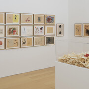 Uri Aran, Untitled (I love you), exhibition view. Courtesy of Museo Madre