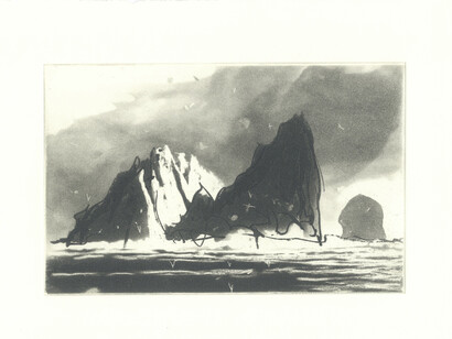 Norman Ackroyd, Boreray and the Stacs