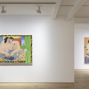 View of the exhibition “We Used to be Fish” at Perrotin Seoul © Courtesy of the artist & Perrotin