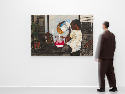 Chaz Guest, The sugars at the bottom, exhibition view. Copyright RX SLAG. Courtesy of Matthieu Coutaz