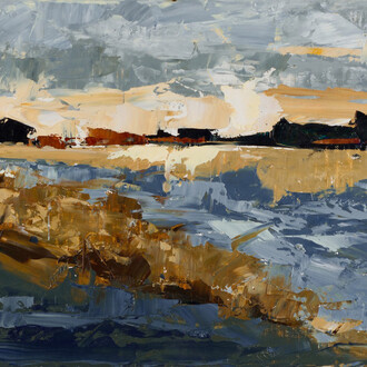 Sandra Pratt, Impending storm. Courtesy of Abend Gallery