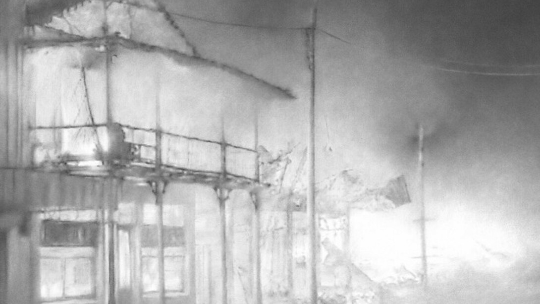 Xavier Robles de Medina, En het donker duurde een volle nacht, 2016, graphite on paper, 13.6 × 16.6 in. Courtesy of Catinca Tabacaru Gallery