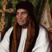 William Warham after Hans Holbein the Younger, early 17th century (1527) © National Portrait Gallery, London
