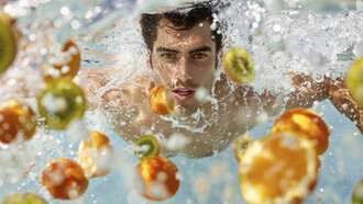 Hydration fuels vitality: just as water carries nutrients through the body, it refreshes, cools, and sustains life at every level