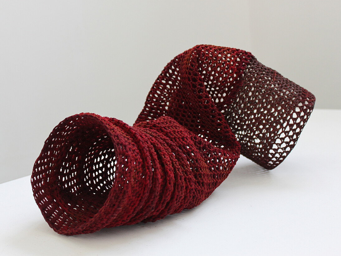 Lydia Brockless, Open Holes (red thing)