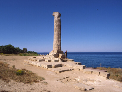 Colonna superstite del Tempio di Hera (Capo Colonna) a Crotone