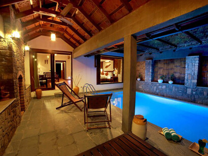 Poolside view