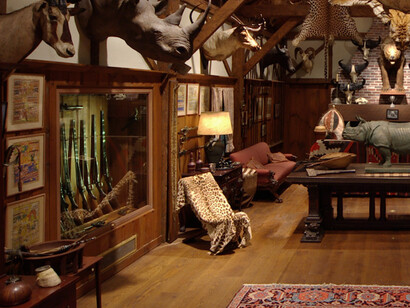 The Colby Trophy Room. Courtesy of Museum of Science