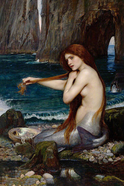 John William Waterhouse, Una sirena (1900)