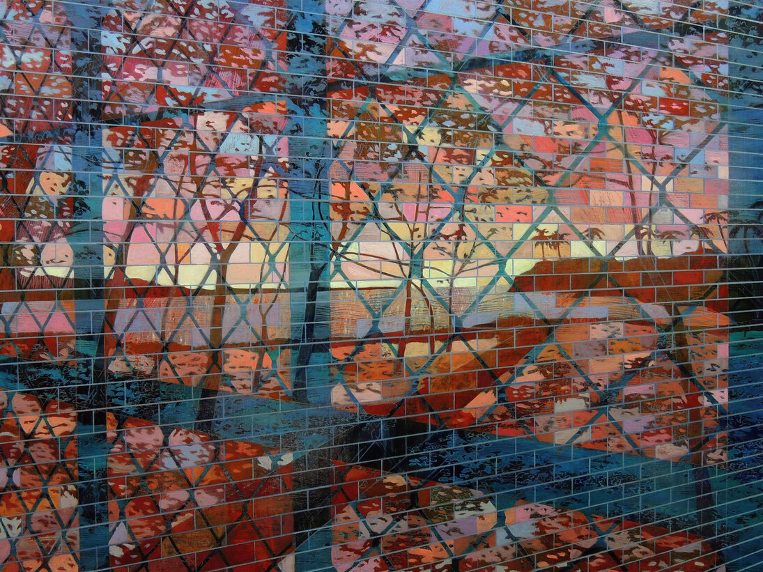 Todd Lanam, Isla Vista Beach, 2013-2014, oil on canvas, 18 x 24 in.