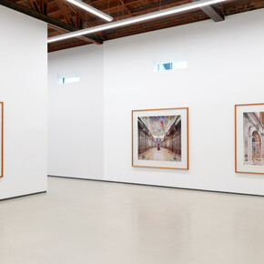 Candida Höfer, Europa, America, exhibition view. Courtesy of Sean Kelly Gallery