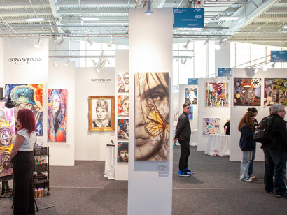 Artexpo New York 2024, exhibition view. Courtesy of Artexpo New York