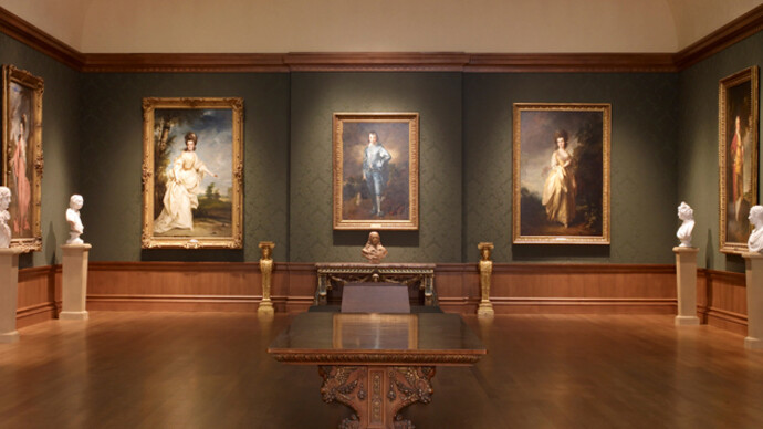 Huntington Art Gallery. Courtesy of The Huntington