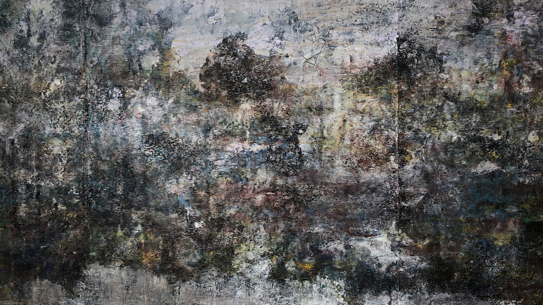 Lin Mo, La piel que habito , 2019, 108 x 205 CM