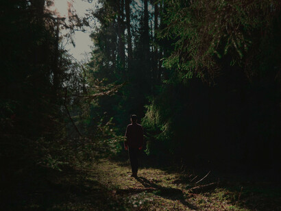 Somehow, when I took a step, I became strangely aware of my body