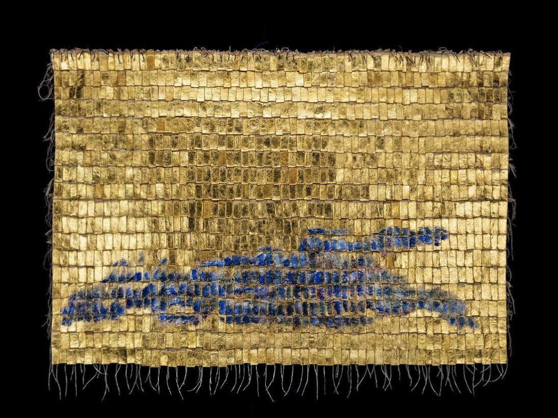 Olga de Amaral, Entre Ríos 7, 2012. Courtesy of  Galerie Agnès Monplaisir