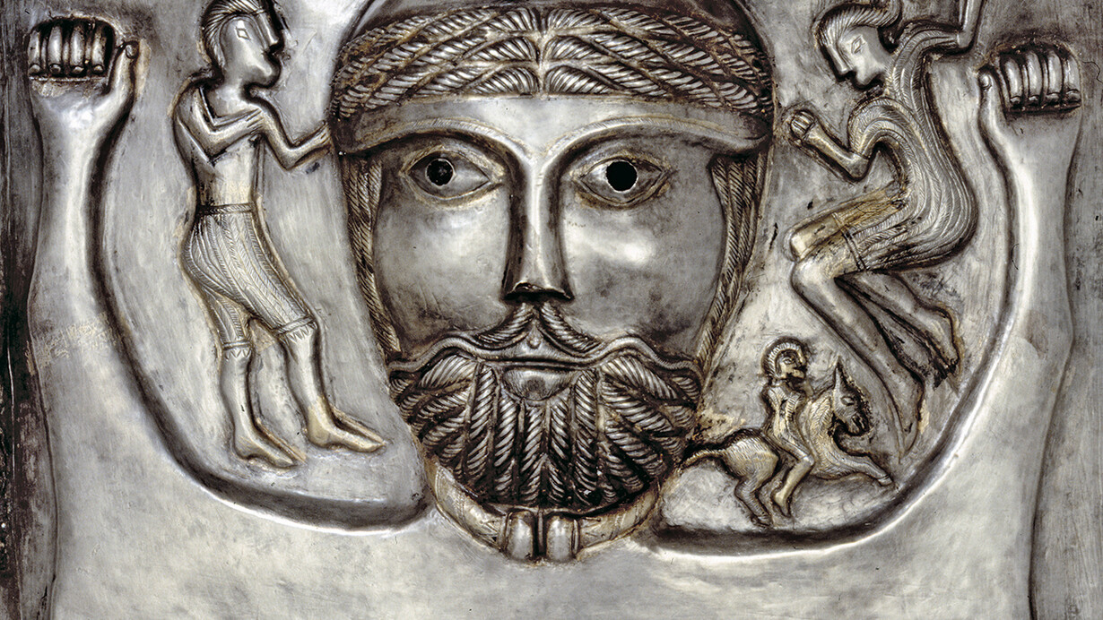 Gundestrup Cauldron (detail), Silver, Gundestrup, northern Denmark, 100 BC–AD 1 © The National Museum of Denmark