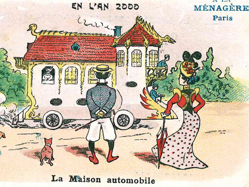 La casa automobile, ca. 1900