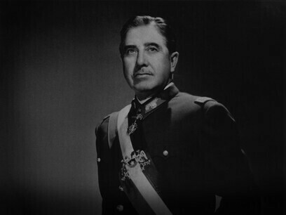 General Augusto Pinochet von der chilenischen Armee
