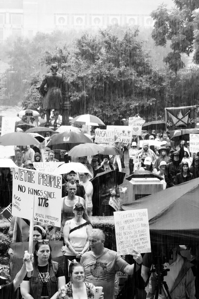 Protesters making their voice heard in hope of a change