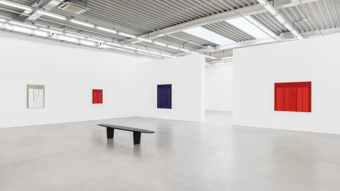 Ha Chong-Hyun, exhibition view. Courtesy of Almine Rech