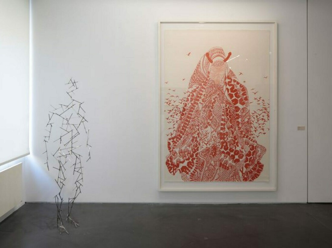 Corps et Ames, Exhibition view. Courtesy of Jeanne Bucher Jaeger