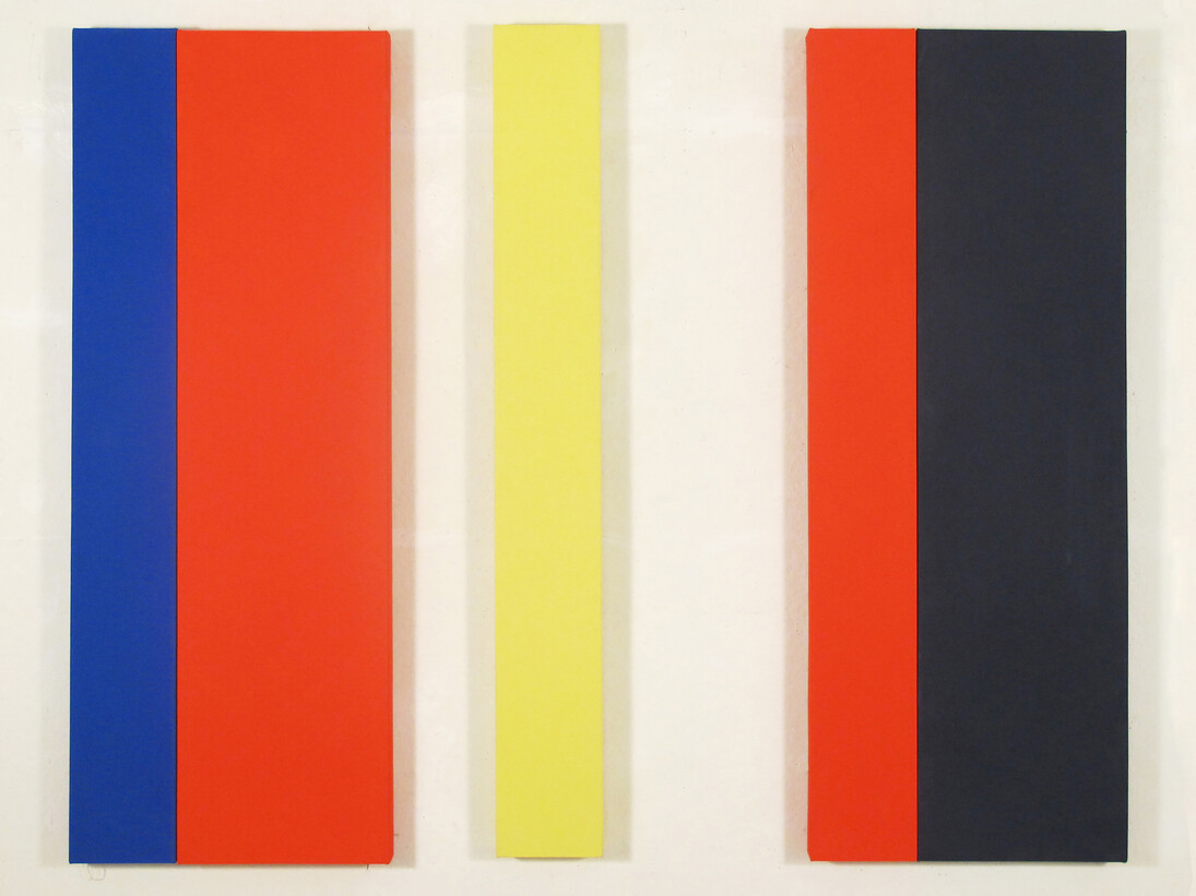 Kendall Shaw, Tabasco, 2013, Acrylic on Canvas - 5 Panels, 48" x 60"