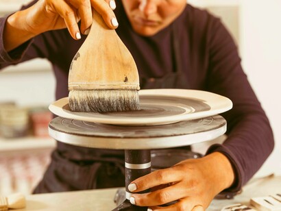 Lavoro artigianale in laboratorio