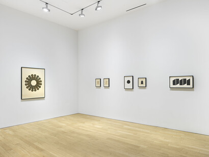 Zarina, Beyond the stars, exhibition view. Courtesy of Luhring Augustine