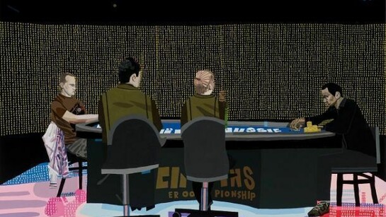 Jonas Wood, Head Up, 2013, Courtesy Anton Kern Gallery, New York