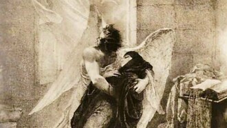 Il Demone esclama: "Lei è mia!", opera di Mihály Zichy