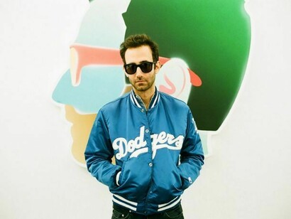 Portrait of Alex Israel. Photo: Maxime Ballesteros © Courtesy of the artist and Gagosian Gallery