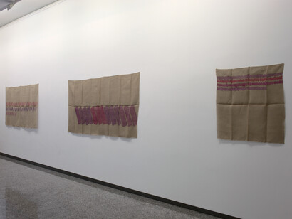 Silenzio: parla la pittura, allestimento