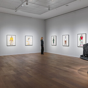 Mike Kelley, Vice anglais, exhibition view. Courtesy of Hauser & Wirth 