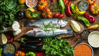 La dieta mediterranea è un buon esempio di dieta equilibrata