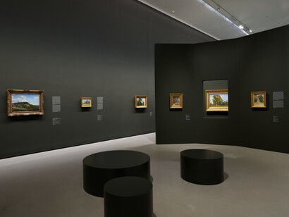 Ferdinand Georg Waldmüller, True to nature, exhibition view. Courtesy of Lower Belvedere