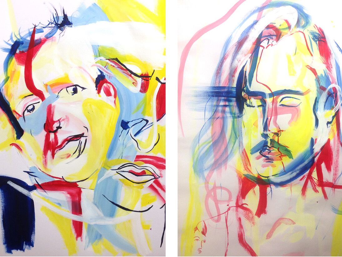 Daniela Raytchev, portraits sketches 