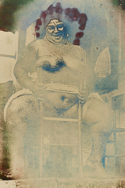 Florian Steiner, Mamma mato grosso (detalle), 1960 - 1977. Cortesía de Espacio El Dorado