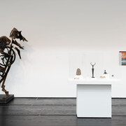 Constant companions, Animals, monsters, and creatures from the collection, exhibition view. Courtesy of Menil