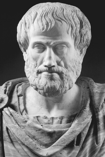 Busto de Aristóteles, Palacio Altemps, Roma, Italia