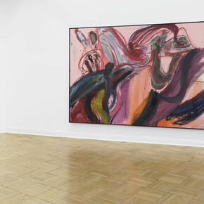 Walter Stöhrer, El hombre invisible, exhibition view. Courtesy of Galerie Friese. Photo by Eric Tschernow