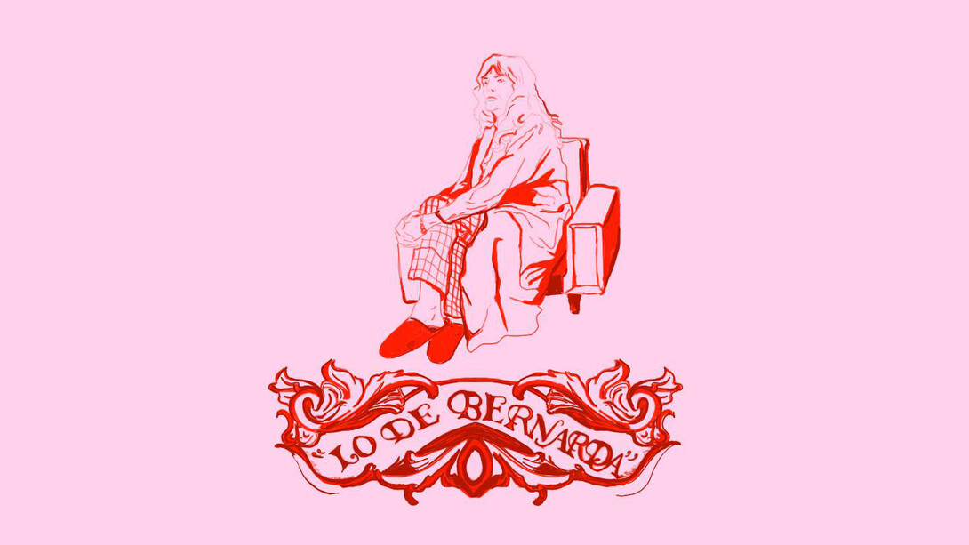 Portada de la obra 'Lo de Bernarda' por Victoria Piemonte