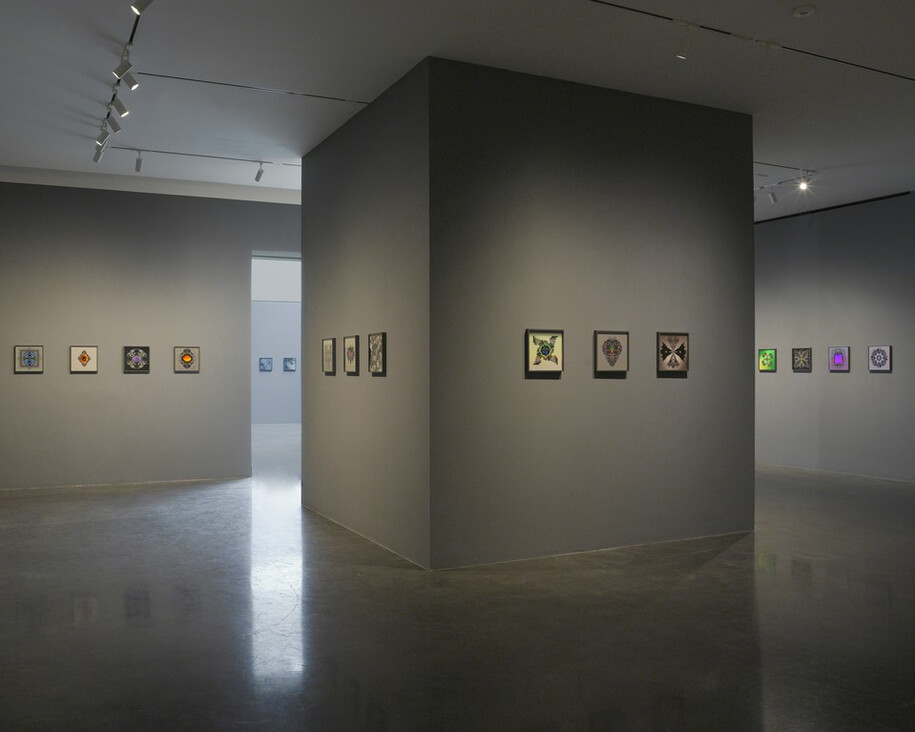 Lucas Samaras, Exhibition view. Courtesy of Pace Gallery